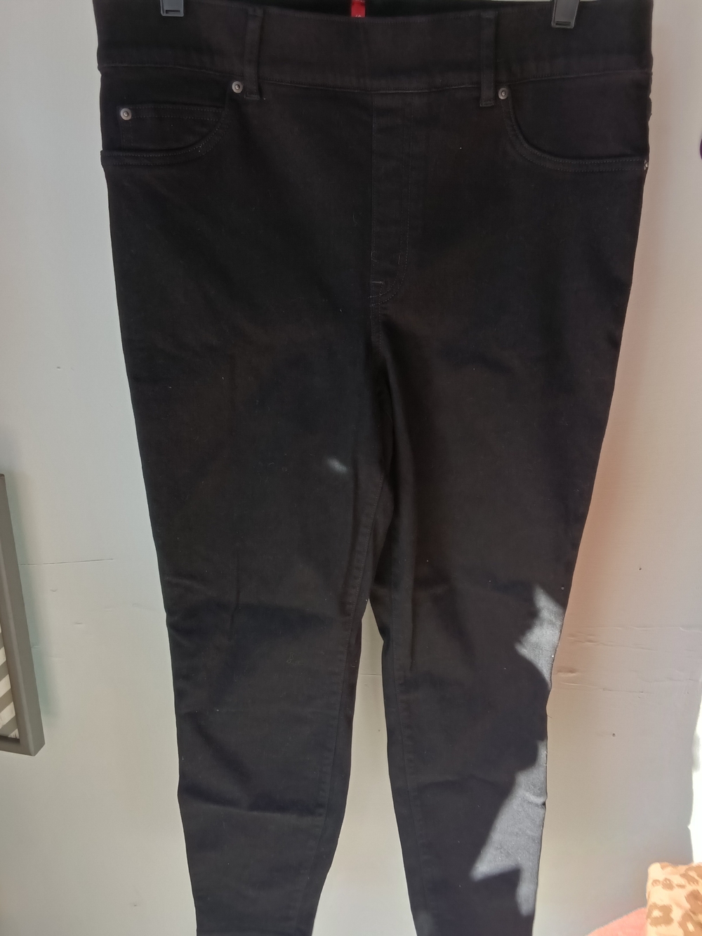 SPANX Black Skinny Jeans - High-Rise Stretch